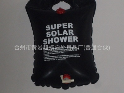 【【新品力荐】供应 带温度计 20L淋浴袋 户外野营产品(图)】价格,厂家,图片,其他户外用品,台州市黄岩超扬户外用品厂-