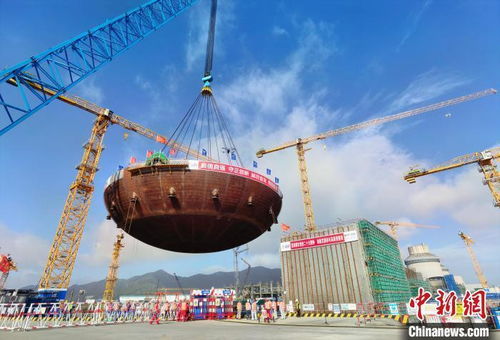 重达660吨 浙江三门核电4号机组 大锅 顺利吊装