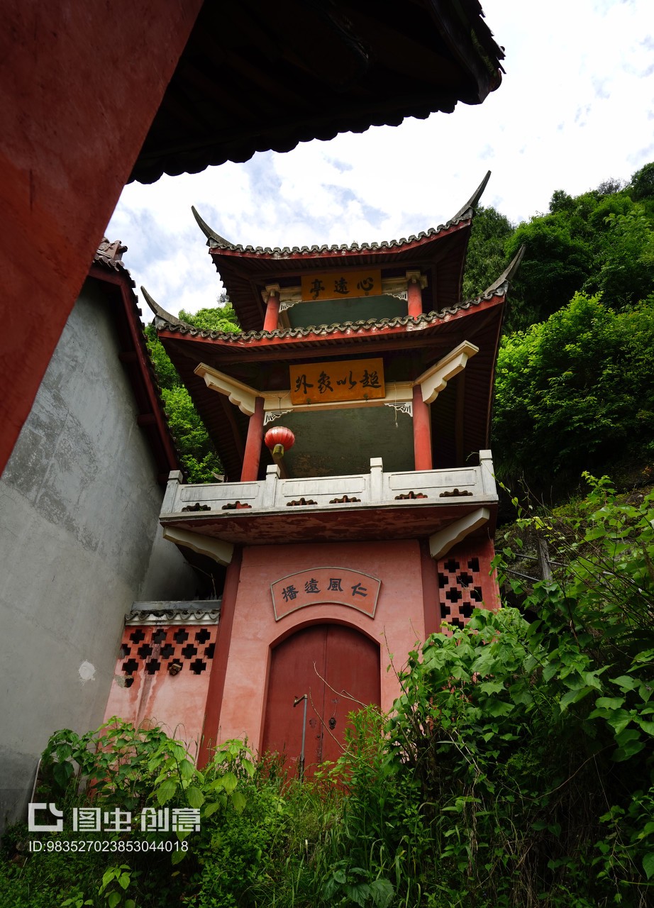 浙江省台州市,天台县济公东院景区风光